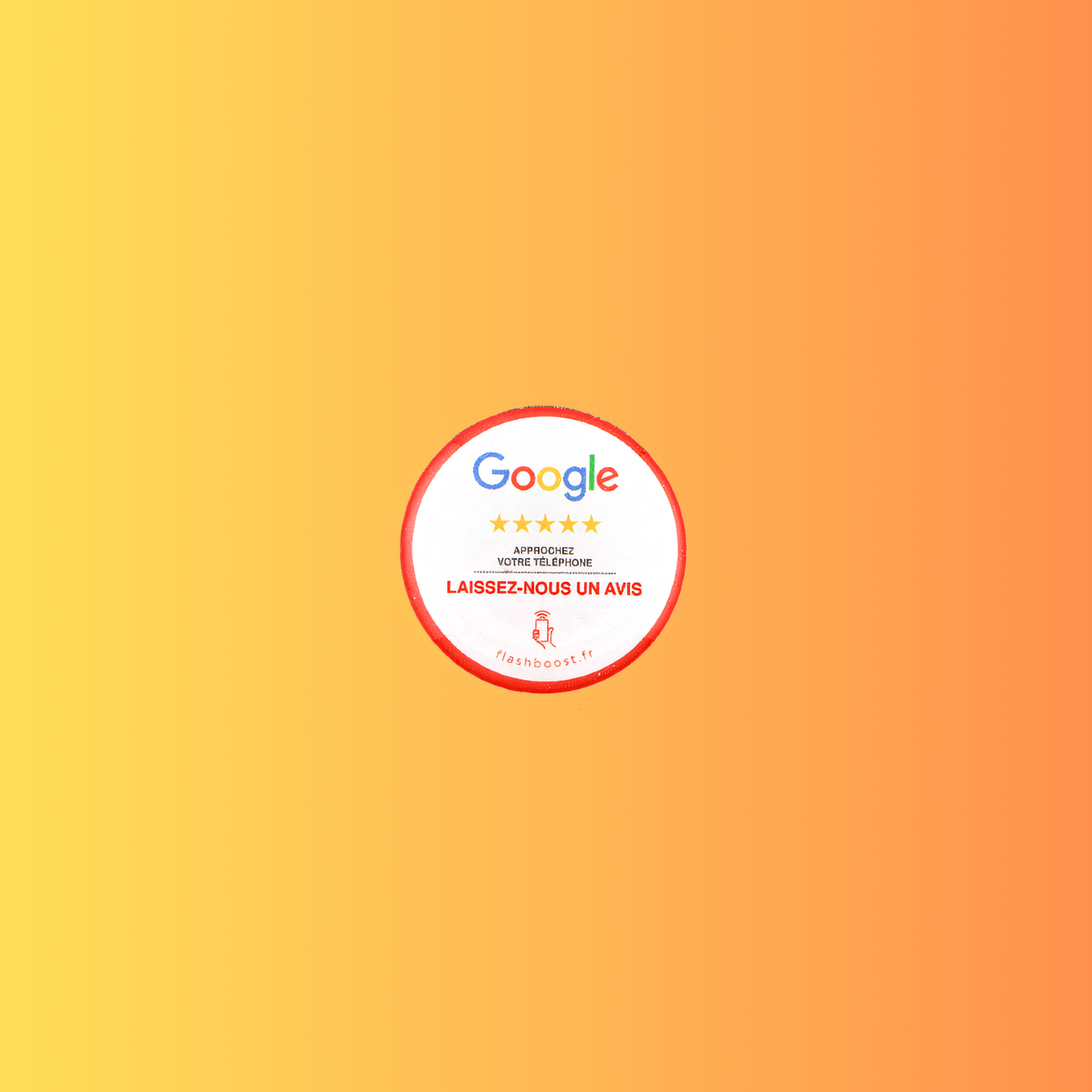 Mini Plaque Google NFC