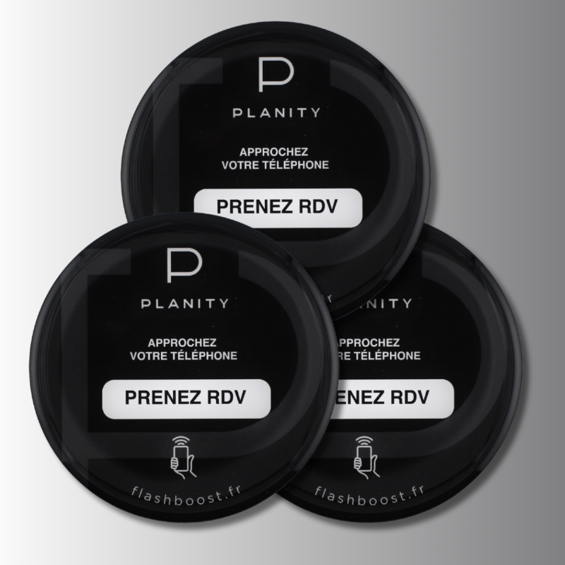 Plaque Planity NFC