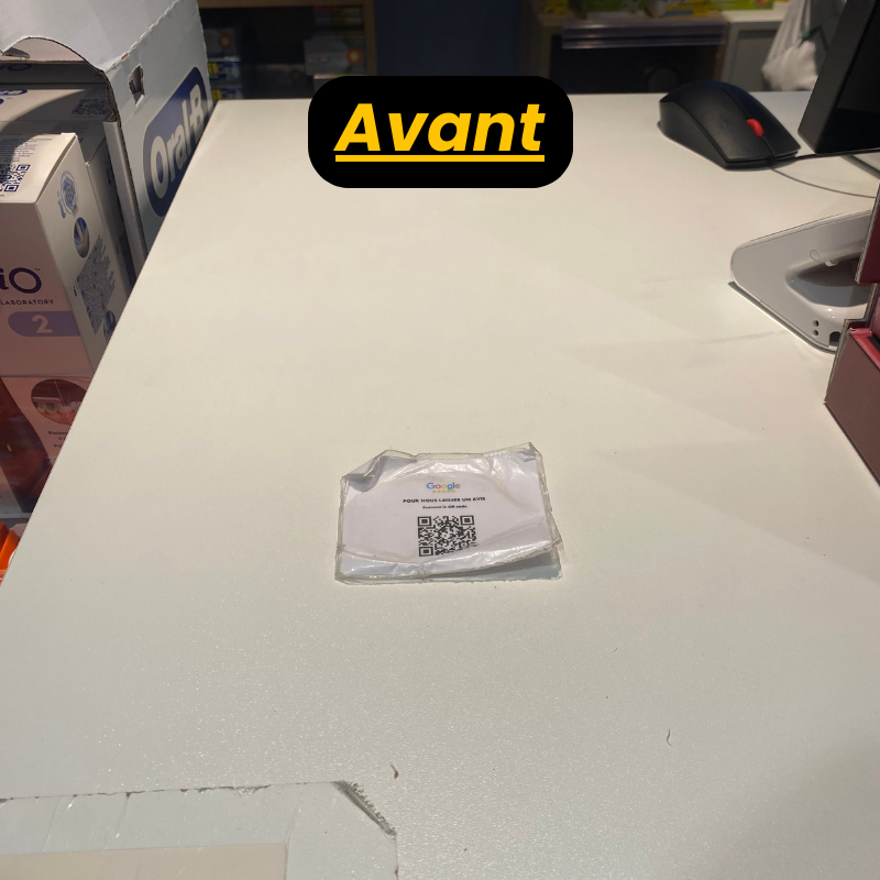 Mini Plaque Google NFC