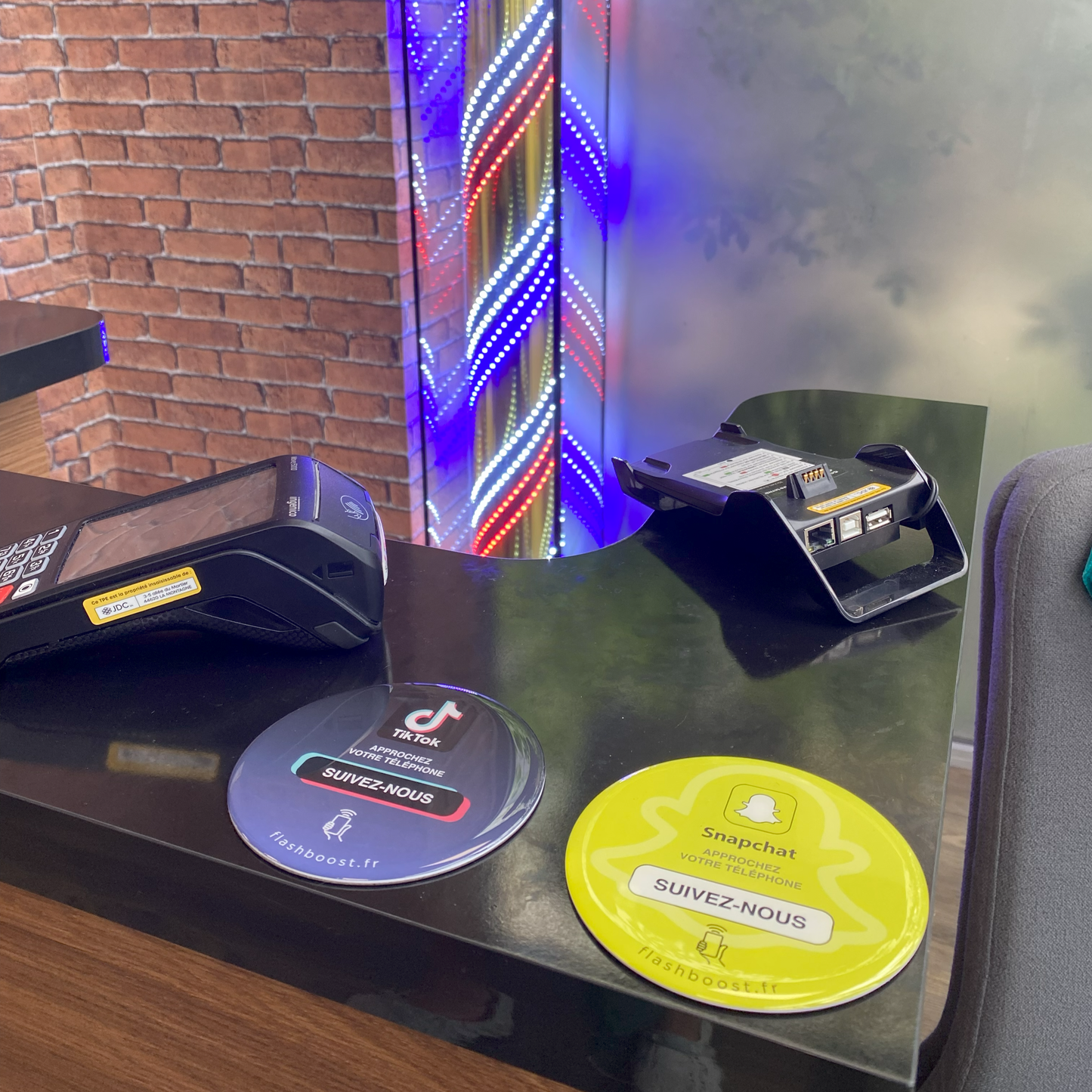 Plaque TikTok NFC