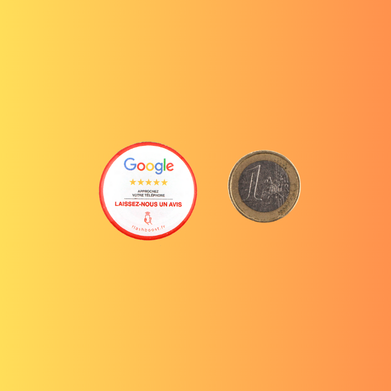 Mini Plaque Google NFC