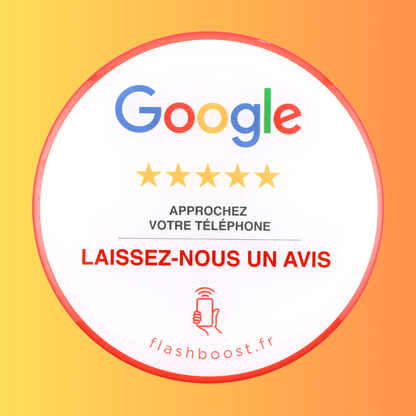 Plaque Google NFC