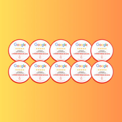 Mini Plaque Google NFC