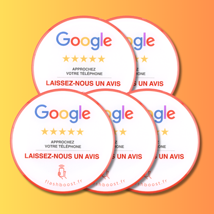 Plaque Google NFC
