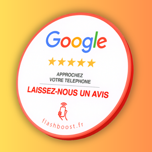 Plaque Google NFC