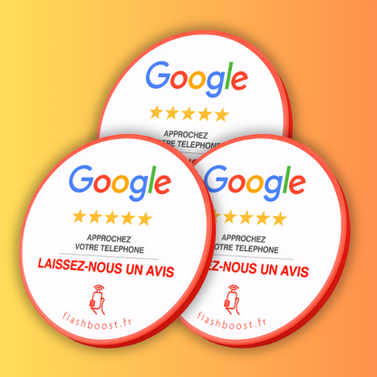 Plaque Google NFC